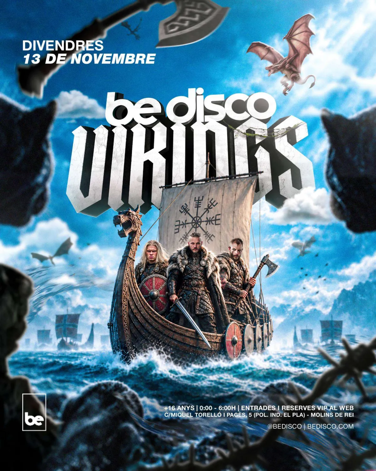 VIKINGS #BEDISCO +16