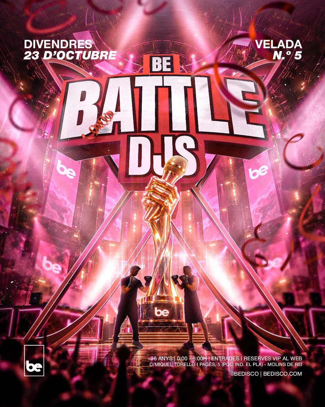 BE BATTLE DJS #BEDISCO +16